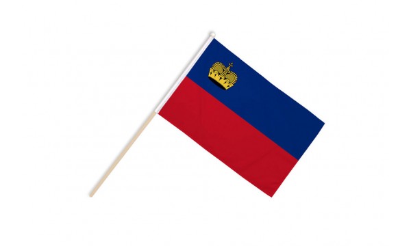 Liechtenstein Hand Flags